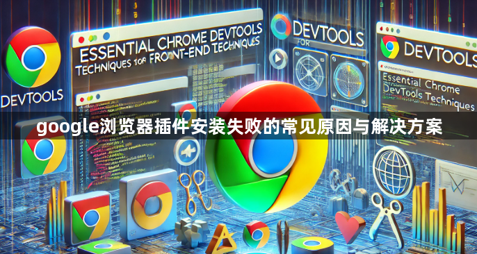 google浏览器插件安装失败的常见原因与解决方案1