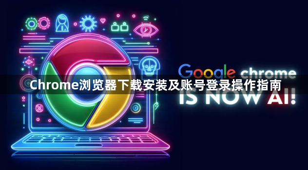 Chrome浏览器下载安装及账号登录操作指南1