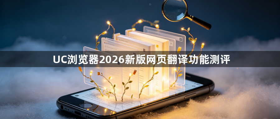 UC浏览器2026新版网页翻译功能测评1