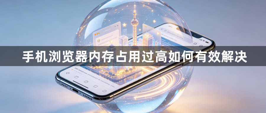手机浏览器内存占用过高如何有效解决1