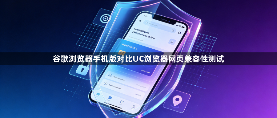 谷歌浏览器手机版对比UC浏览器网页兼容性测试1