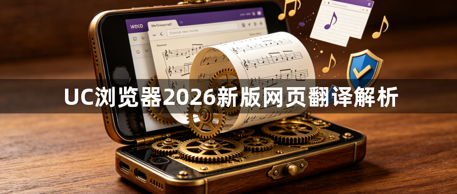 UC浏览器2026新版网页翻译解析1