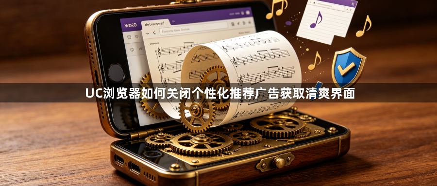 UC浏览器如何关闭个性化推荐广告获取清爽界面1