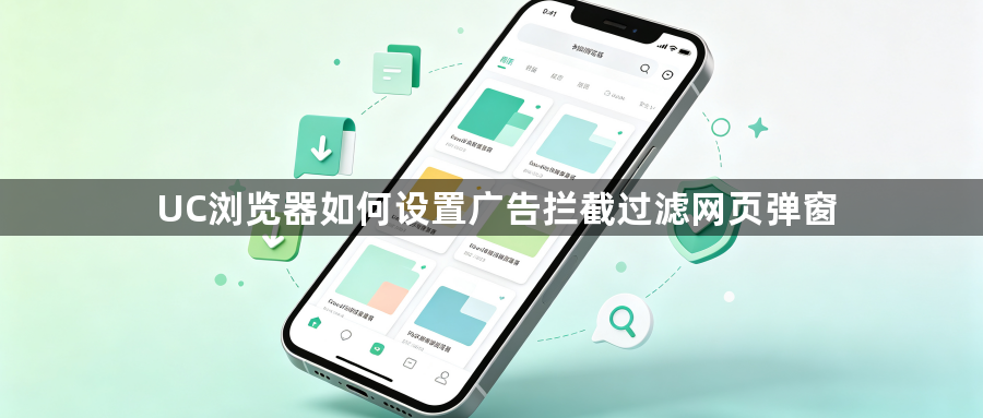 UC浏览器如何设置广告拦截过滤网页弹窗1
