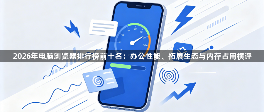 2026年电脑浏览器排行榜前十名：办公性能、拓展生态与内存占用横评1