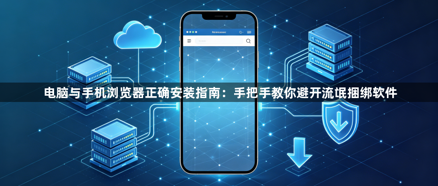 电脑与手机浏览器正确安装指南：手把手教你避开流氓捆绑软件1