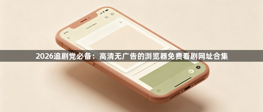 2026追剧党必备：高清无广告的浏览器免费看剧网址合集1