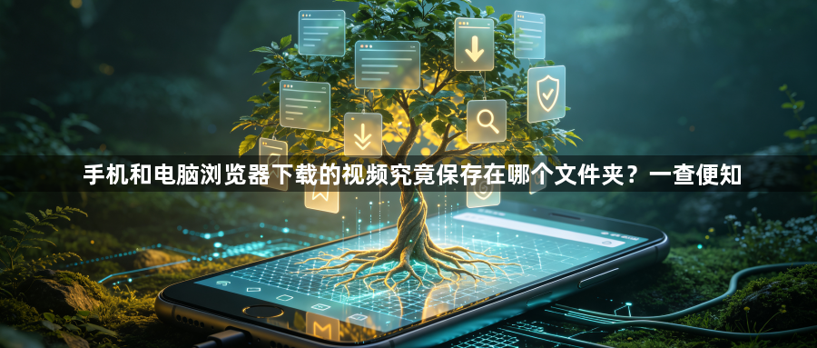 手机和电脑浏览器下载的视频究竟保存在哪个文件夹？一查便知1