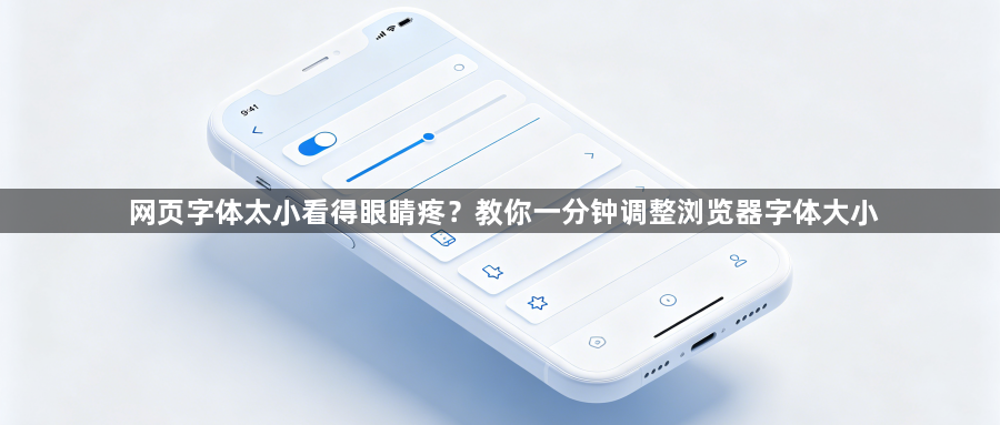 网页字体太小看得眼睛疼？教你一分钟调整浏览器字体大小1
